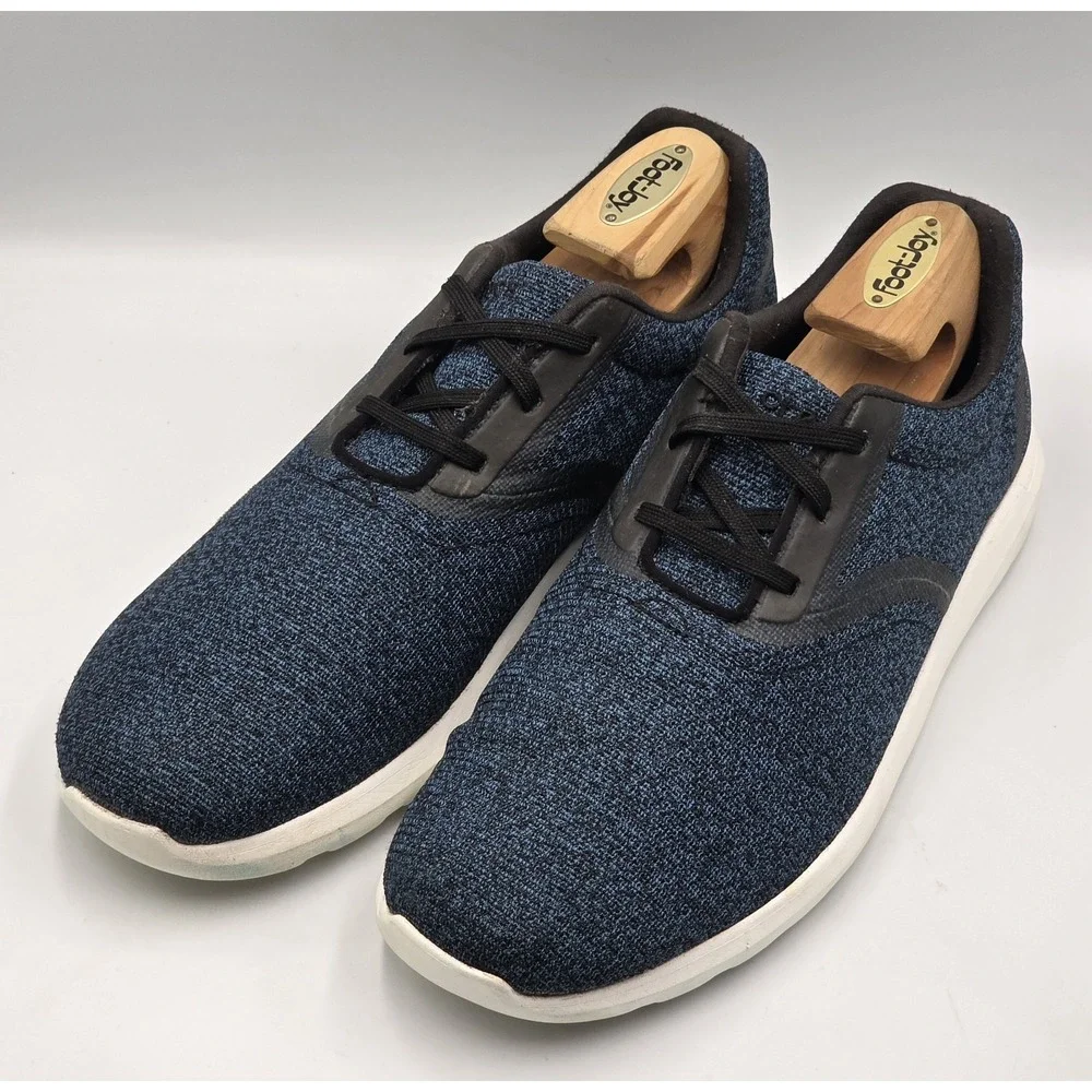 Crocs Men's Size 12 Kinsale Static Navy Blue Lace-Up Casual Sneakers 204734